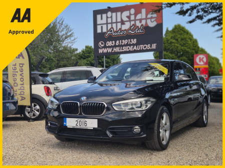 2016 BMW 1 Series 118D SPORT 5DR 2.0 DIESEL AUTOMATIC