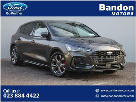 2025 Ford Focus Book 252 Now - 3.9% PCP / Up to €2,000 to be saved on Ford Options. ST-LINE EcoBoost 1.0 MHEV. Check out this BRAND NEW Focus. Looks MINT inside and out. ENJOY every single drive in style! Come give i