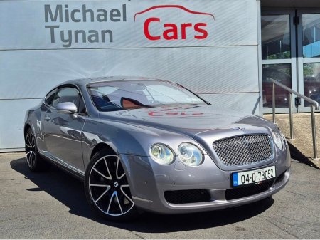 2004 Bentley Continental GT Coupe W12 6.0 Petrol Auto, Paddle Shift, Massage Seats, Red Leather, 20” Alloys,