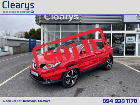 2017 Nissan Qashqai 1.5 SV PREMIUM E6 4DR €16,000