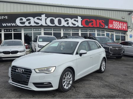 2016 Audi A3 1.4 TFSI FULL CREAM LEATHER  ELECTRIC HEATED SEATS - REV CAMERA - BLUETOOTH - LOW TAX BAD €16,750