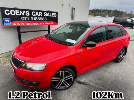 2015 Skoda Rapid 1.2 TSi 86 BHP Ambition Sportback €9,990