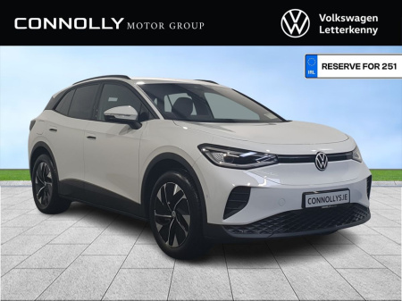 2025 Volkswagen ID.4 From €402.34pm Pro Plus 77KWH 286HP WLPT520kms Range, SEAI grant deducted €45,400