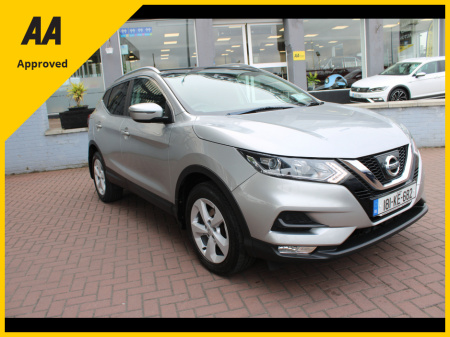 2018 Nissan Qashqai 1.5 DCISV EDITION  5DR ESTATE // IMMACULATE CONDITION  // ONLY 124,000 KMS // BUY WITH CONFIDENCE AA AND SIMI APPROVED DEALER 2025 // FINANCE ARRANGED // ALL TRADE INS WELCOME // €15,950