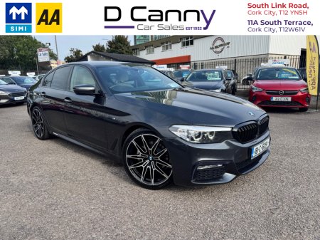 2018 BMW 5 Series D G30 M SPORT 4DR AUTO