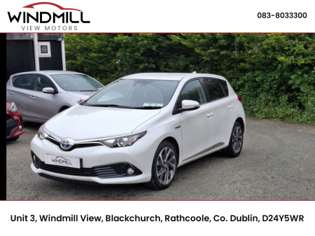 2017 Toyota Auris HYBRID SOL 4DR AUTO €15,950