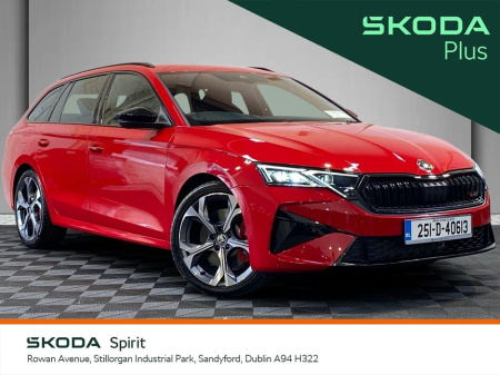 2025 Skoda Octavia Combi RS 2.0TSI 265bhp