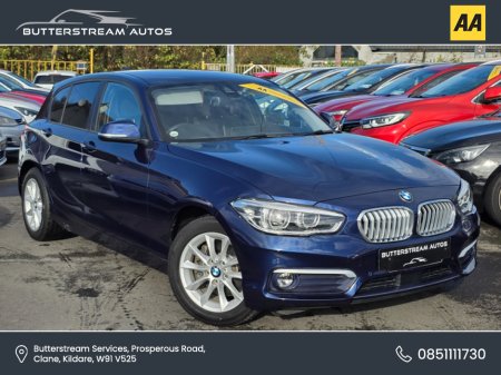 2017 BMW 1 Series 118D STYLE MODEL ONLY 75 K KMS €17,499