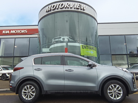 2019 Kia Sportage 1.6D premium Spec Air conditioning, Reversing Camera, Electric Windows, Cruise Control, Multi Function Steering Wheel, Dayime Running Lamps, Hill Star €21,900