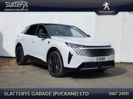 2025 Peugeot 3008 BEV 73kWH 210BHP GT €48,800