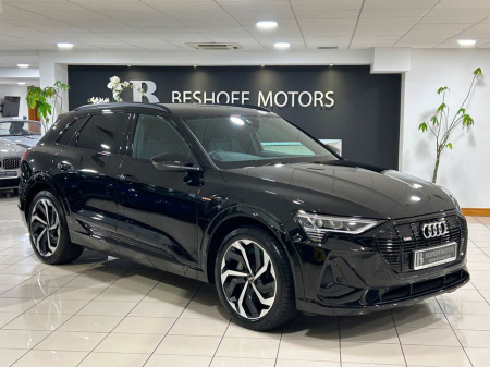 2023 Audi e-tron 50 S-LINE BLACK EDITION QUATTRO=HUGE SPEC//LOW MILES=FULL AUDI SERVICE HISTORY//231 REG=ONLY €120 ANNUAL ROAD TAX//TAILORED FINANCE PACKAGES AVAILABLE €43,995