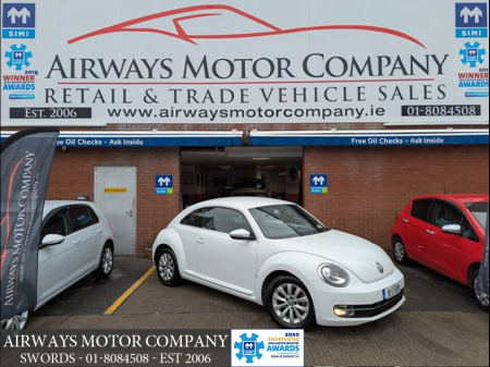 2015 Volkswagen Beetle 1.2 * AUTO * LOW KMS *  CARPLAY * PHONE  * REV CAM * ALLOYS * AIRCON * FOGS * €11,995
