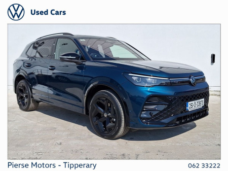 2025 Volkswagen Tiguan R-LINE 75 1.5 PHEV DSG 204HP BLACK EDITION €55,950