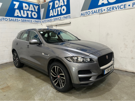 2020 Jaguar F-Pace CHEQUERED FLAG PAN ROOF AUTO
