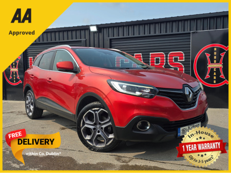 2016 Renault Kadjar 2016 Renault Kadjar 1.5dci/Irish car/1yr warranty €13,888