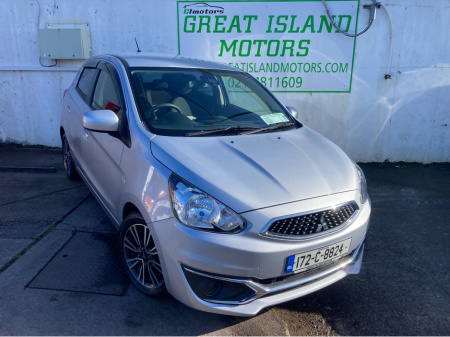 2017 Mitsubishi Mirage 1.2i Petrol Automatic €10,500