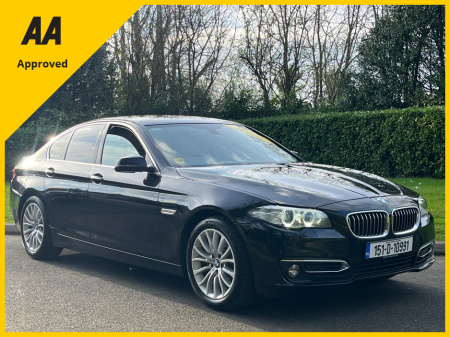 2015 BMW 5 Series 520D LUXURY AUTO *LOW KLMS*FULL BMW SERVICE HISTORY*HEATED SEATS*SAT NAV* €14,900