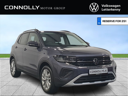 2025 Volkswagen T-Cross Edition 75, 1.0TSI 95HP manual *From €276.94pm