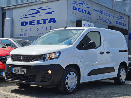 2021 Peugeot Partner PROFESSIONAL 1.5 BLUE HDI DOE 05/25 3 SEATER **VAT EXCLUDING PRICE** FINANCE AVAILABLE @ €52 PER WEEK 1 PREVIOUS OWNER/ BLUETOOTH/ USB/ AUX/ ELECTRIC WINDOWS AND MIRRORS/ HISTORY CHEC €10,950