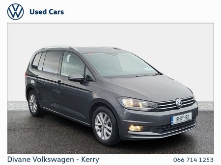 2018 Volkswagen Touran COMFORTLINE 1.6 TDI 115HP €16,500