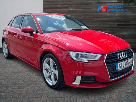2017 Audi A3 1.4 Petrol Automatic TFSI €20,950