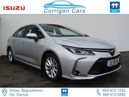 2021 Toyota Corolla HYB LUNA SALOON 4DR AUTO HYBRID-ONLY 50,000KMS €22,995
