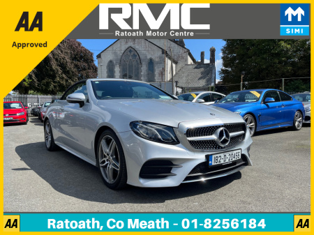 2018 Mercedes-Benz E Class 220 D AMG SPORT AUTO CABRIOLET