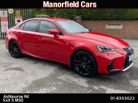 2017 Lexus IS 300 h F SPORT 2.5 PETROL HYBRID AUTOMATIC 4DR SALOON *HIGH SPEC* *FULL LEXUS SERVICE HISTORY* *NEW NCT 05/2027* *€190 ROAD TAX* *FINANCE ARRANGED TODAY* €22,950