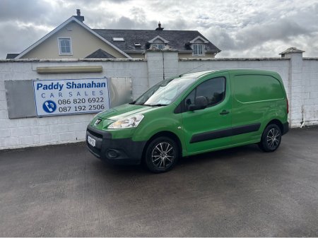 2010 Peugeot Partner B9 1.6 HDI 75 LEVEL 1 4DR VAN