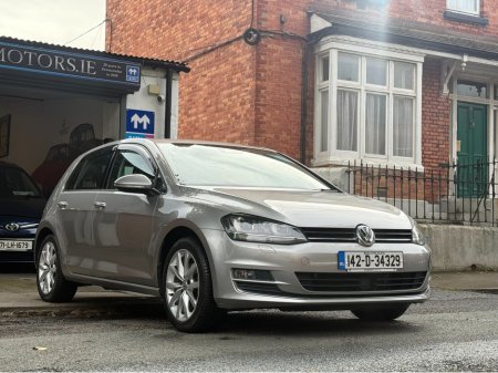 2014 Volkswagen Golf 1.4tsi Automatic, Only 89kms! New Nct 09/2026, Bluetooth, Cruise Control, Reversing Camera, Sat Nav, A/C, Alloys, Service & Warranty Included, SIMI Dealer, €12,450