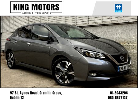 2021 Nissan Leaf 62 KWH E + N-CONNECTA / BIG BATTERY / APPLE & ANDROID AUTO / NAV / CRUISE / HALF LEATHER / PARK SENSORS / *FINANCE PACKAGES AVAILABLE* €14,985