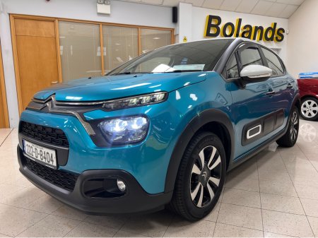 2022 Citroen C3 **Only 10,700 Mls / 17,000 Kms FEEL EXCLUSIVE PURETECH **Finance Arranged/Low Mileage/High Spec/    WWW.BOLANDS.IE