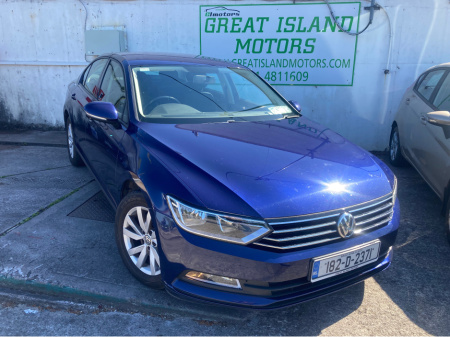 2018 Volkswagen Passat TRENDLINE 1.6 TDI MANUAL 6SPEED FWD 120HP 4DR €17,900