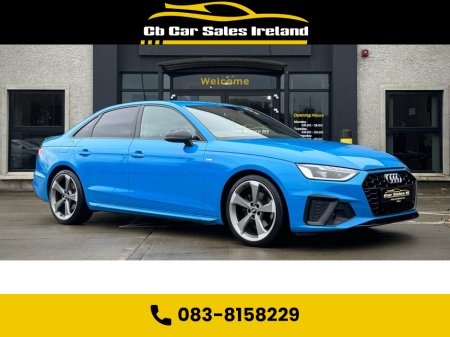 2020 Audi A4 2.0 TFSI 40 Black Edition Saloon 4dr Petrol S Tronic Euro 6 (s/s) (190 ps) VIRTUAL COCKPIT + TURBO BLUE + REVERSE CAM + HEATED SEATS