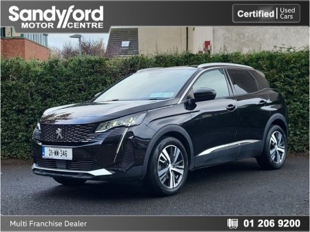 2021 Peugeot 3008 1.5HDi 130bhp Allure*Low Miles* €25,950