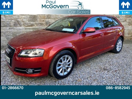 2013 Audi A3 DBA-8PCAX 5DR AUTO**//**€270 ROAD TAX**//**REVERSE CAMERA**//**WARRANTY**//**TAXED 04 2026**//**ALLOYS**//**AIR CON**//**FRONT FOGS! €10,995