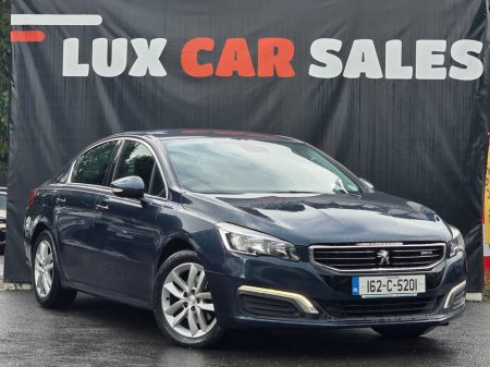 2016 Peugeot 508 2.0 Blue Hdi 150 Active Sat Nav S&S