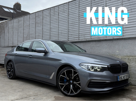 2019 BMW 5 Series 530e / M-DESIGN SE AUTO / UPGRADED ALLOYS / APPLE CARPLAY / LEATHER / NAV & PARKING SENSORS / *FINANCE PACKAGES AVAILABLE* €26,949