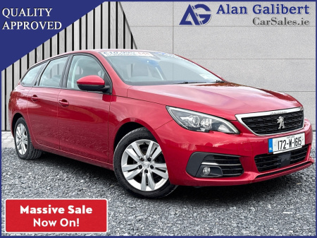 2017 Peugeot 308 1.6 HDI ACTIVE Estate €52 Per Week €8,995