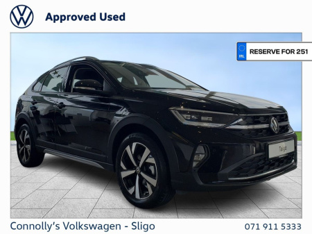2025 Volkswagen Taigo STYLE 1.0TSI 115HP €38,970