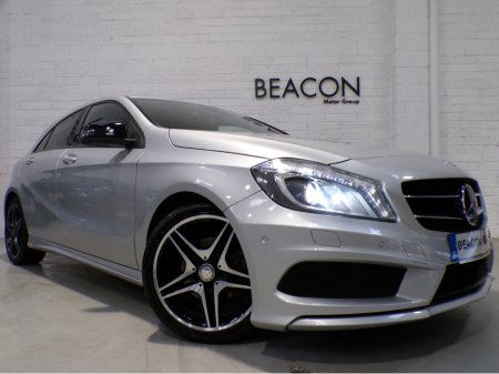 2013 Mercedes-Benz A Class *AMG NIGHT EDITION*47,000 MILES*AUTO*AMG SPORT SEATS*AMG BODY-STLING*XL MEDIA*FULL SAFETY PACK*RADAR ASSIST*LANE ASSIST*RADAR ASSIST*LANE ASSIST*ADAPTIVE CRUISE CONTROL*PADDLE SHIFT GEARBOX* €13,900