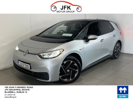 2022 Volkswagen ID.3 PRO 150 KW LIFE DX 58KWH 204BHP PROPER €17,950