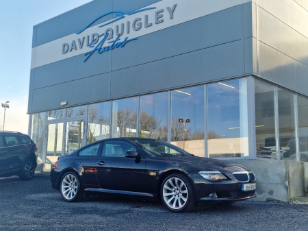 2009 BMW 6 Series 635D COUPE 3.0 AUTO*QUALITY ASSURED USED CARS*SIMI APPROVED*GREAT RATE FINANCE AVAILABLE*WELCOME TO DAVID QUIGLEY AUTOS* €9,450