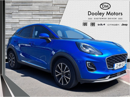2022 Ford Puma 1.0L EcoBoost mHEV 125PS Titanium €22,950