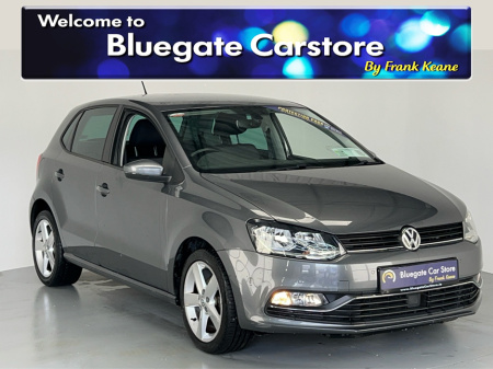 2016 Volkswagen Polo CL 1.2 TSI 90HP 5DR AUTO IRISH CAR**SEMI DIGITAL DASH**TOUCH SCREEN MEDIA DISPLAY**BLUETOOTH**PARKING SENSORS**AIR CONDITIONING**BLACK CLOTH INTERIOR**FINANCE AVAILABLE** €12,995