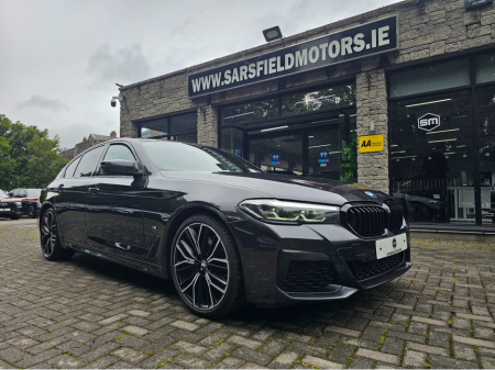 2022 BMW 5 Series 520D M SPORT AUTO. SUNROOF. HUGE SPEC. FINANCE ARRANGED. SIMI. AA APPROVED. €38,950