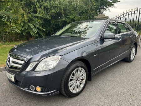 2011 Mercedes-Benz E Class 220 CDI BLUE EFFICIENCY ELEGANCE 4DR AUTO