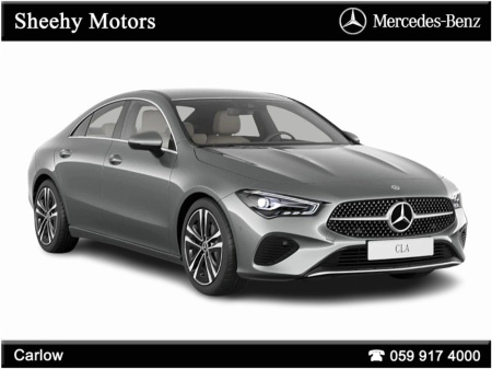 2025 Mercedes-Benz CLA Class CLA 180d Auto Coupe *AVAILABLE FOR 252* €54,900