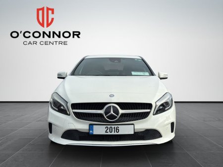2016 Mercedes-Benz A Class “White, sporty, and spotless — a standout A-Class.” €16,888
