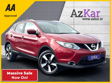 2017 Nissan Qashqai 2017 N-CONNECTA 1.5 DCI €73 P/W WITH NO CASH DEPOSIT 10 DAY SALE NOW ON!! €14,995